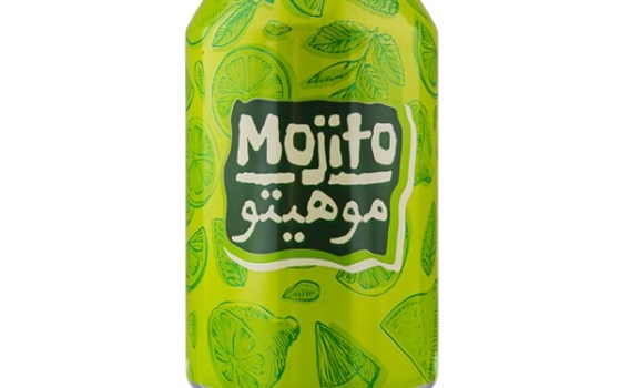 نوشابه شیشه ای زرد
